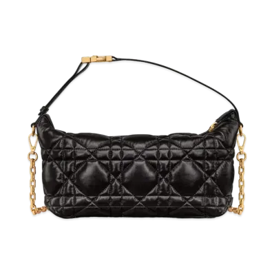 Dior Small Nomad Bag Macro Cannage Calfskin "Black"