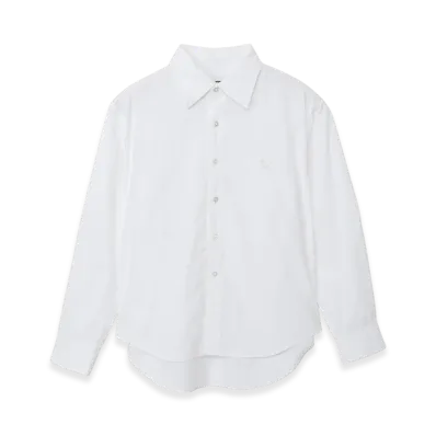 GOD ONLY KNOWS Plain Shirt "White"