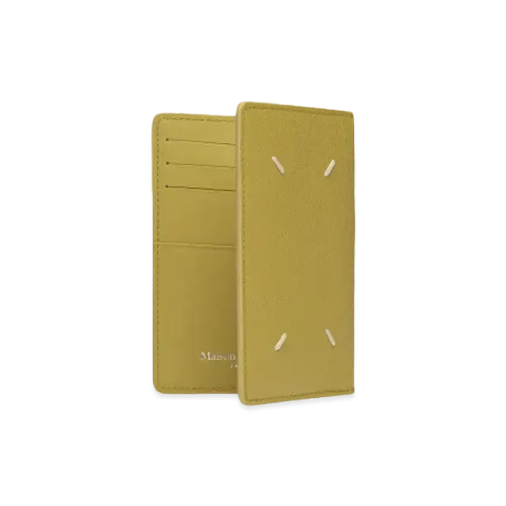 Maison Margiela Four Stitch Card Holder "Linden Green"