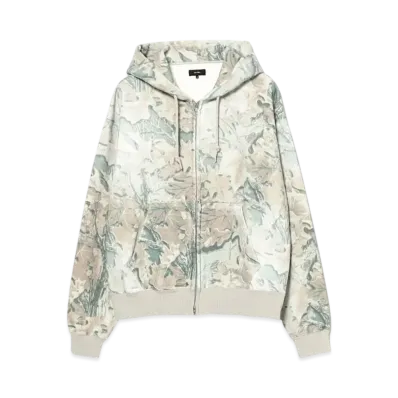 BEAMS Faded Camo Zip-Up Hoodie "Realtree"