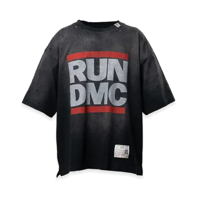 Maison MIHARA YASUHIRO x U/MUSIC Run-D.M.C. Graphic T-shirt "Black"