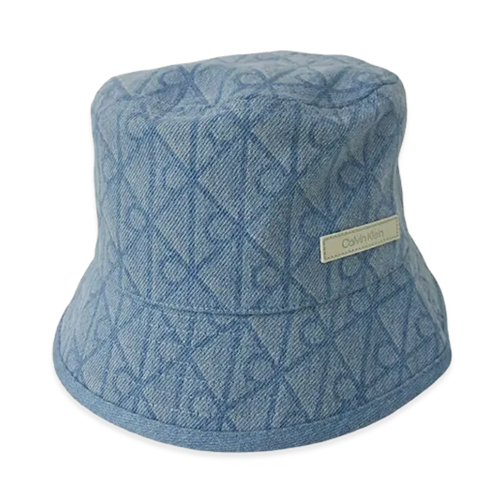 Calvin Klein Denim Emblem Burnout Bucket "Vintage Denim"