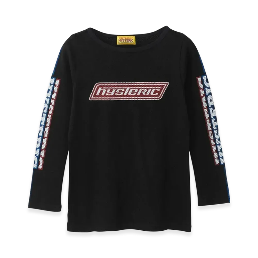 HYSTERIC GLAMOUR Vixen Girl T-Shirt "Black"