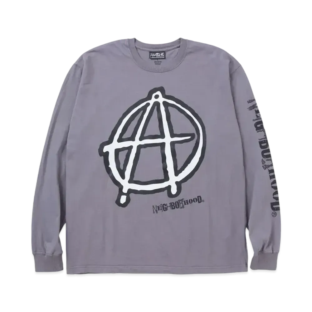 NEIGHBORHOOD ANARCHIC ADJUSTMENT . Tee LS "Gray"