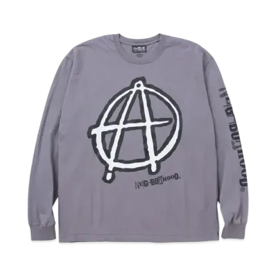 NEIGHBORHOOD ANARCHIC ADJUSTMENT . Tee LS "Gray"