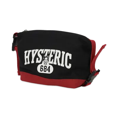 HYSTERIC GLAMOUR Evil College Pouch "Black"