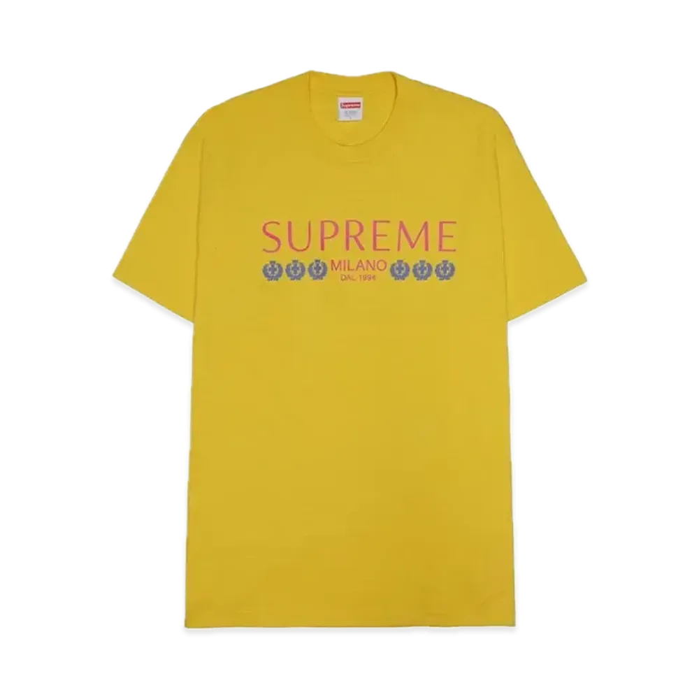 Supreme Milano Tee "Yellow"