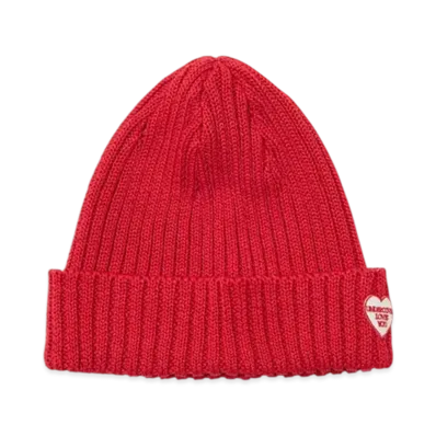 UNDERCOVER Linen Polyester Knit Cap "Red"