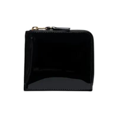 COMME des GARCONS Wallet Glossy Print-K131 "Blackxpolka Dot"