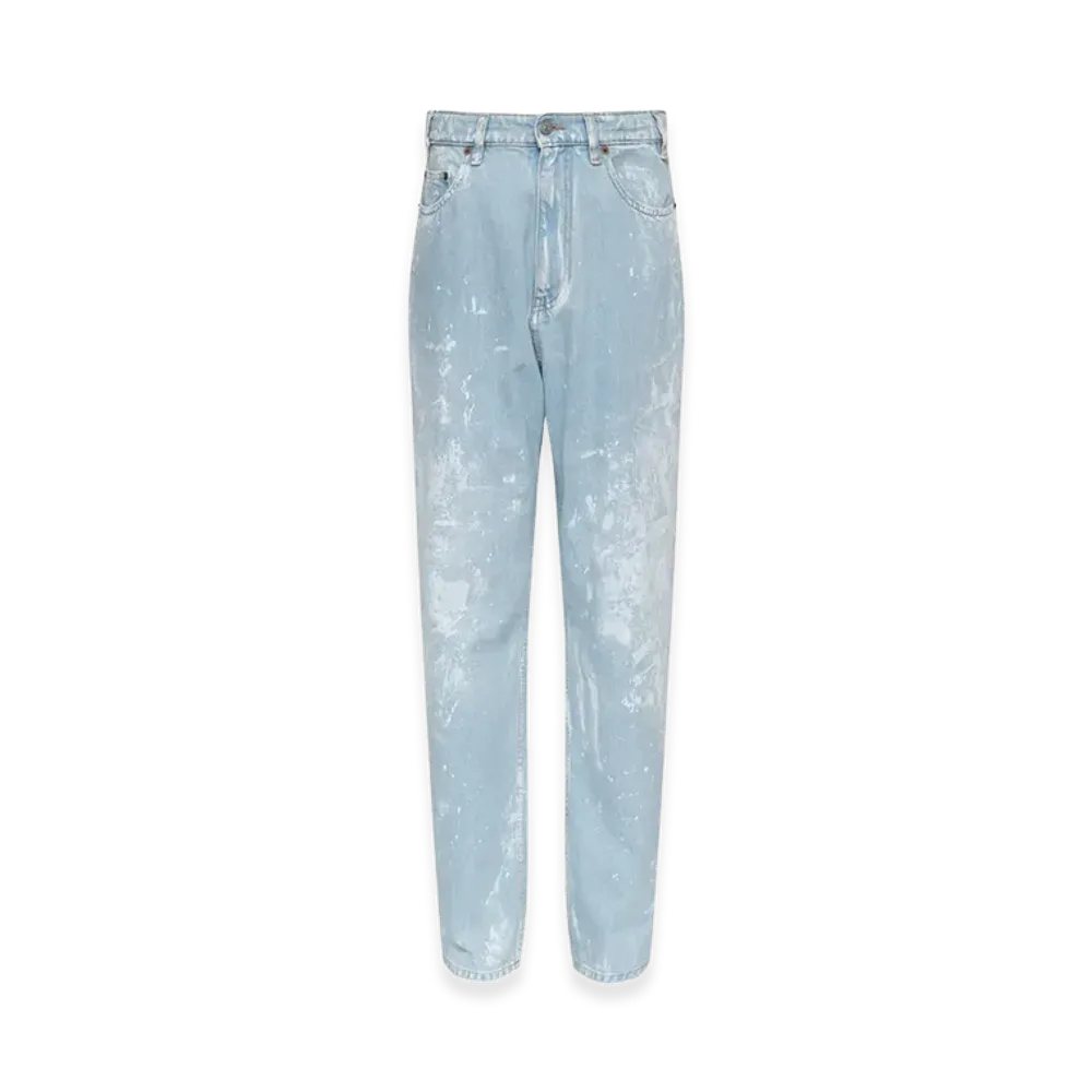 MM6 Maison Margiela Women's Trousers "Light Blue"