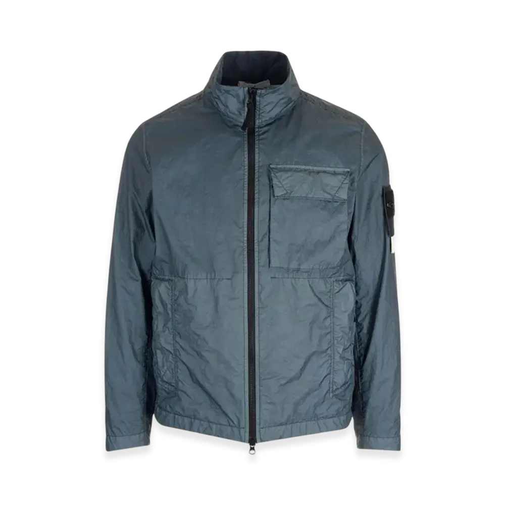 Stone Island 40823 Membrana 3L TC Nylon Jacket - 23SS "Avio Blue"