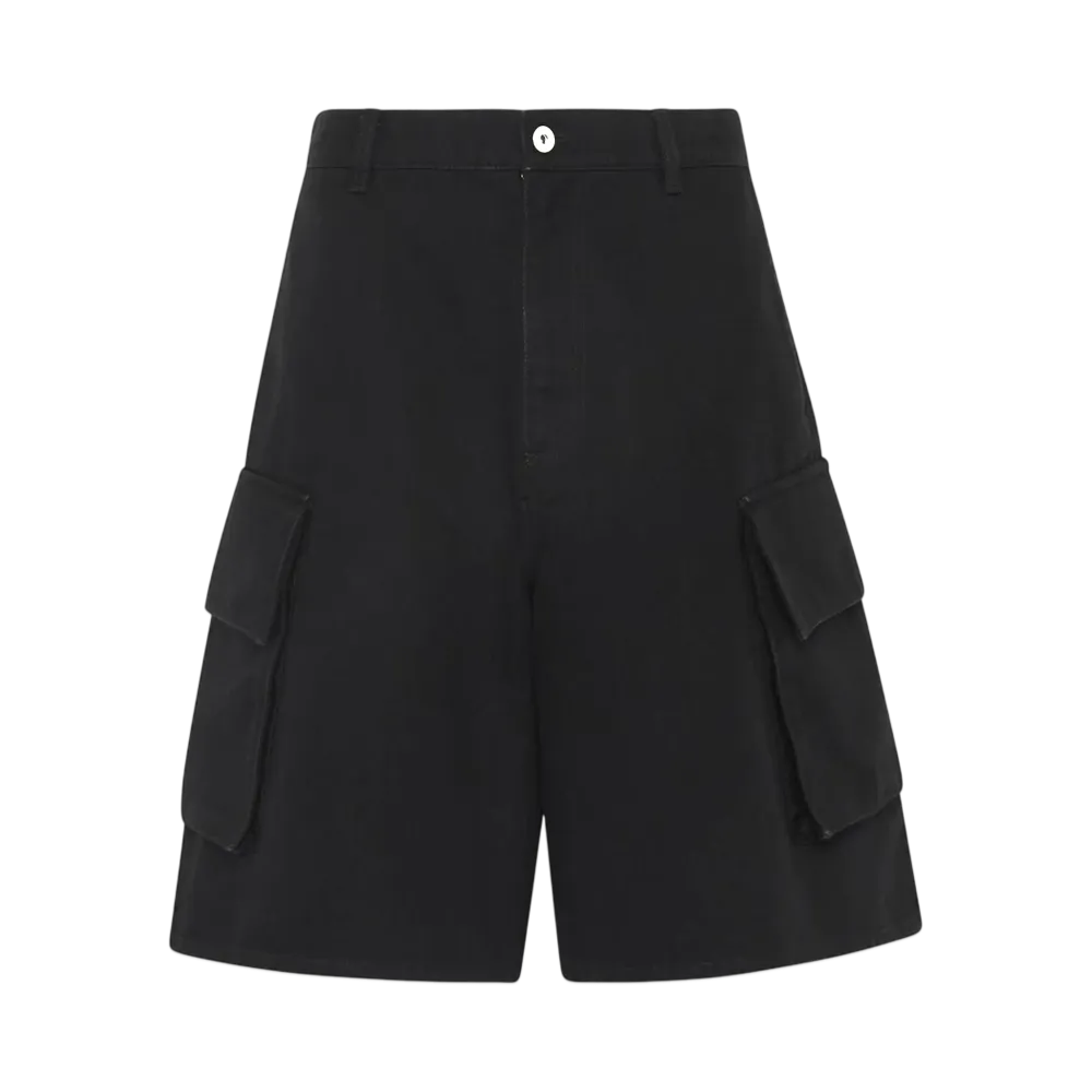 JW ANDERSON Cargo Denim Shorts "Black"