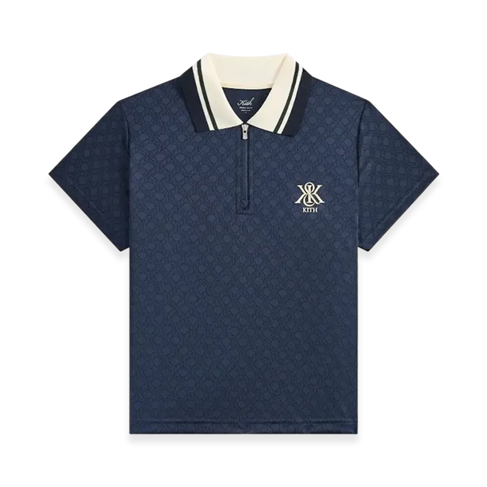 Kith Women's Nicci Polo Jersey "Nocturnal"