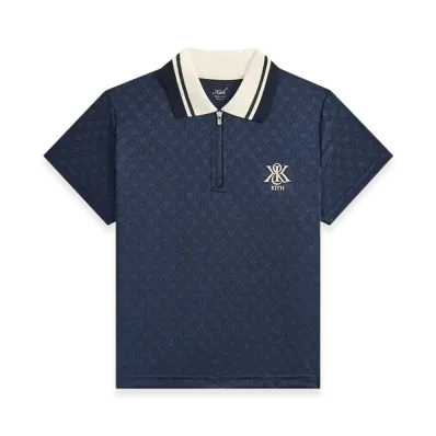 Kith Women's Nicci Polo Jersey "Nocturnal"
