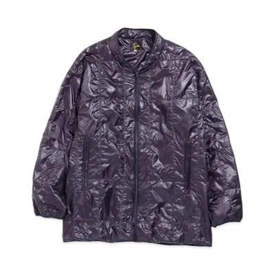 Needles PIPING QUILT JACKET - NYLON RIPSTOP "Purple"