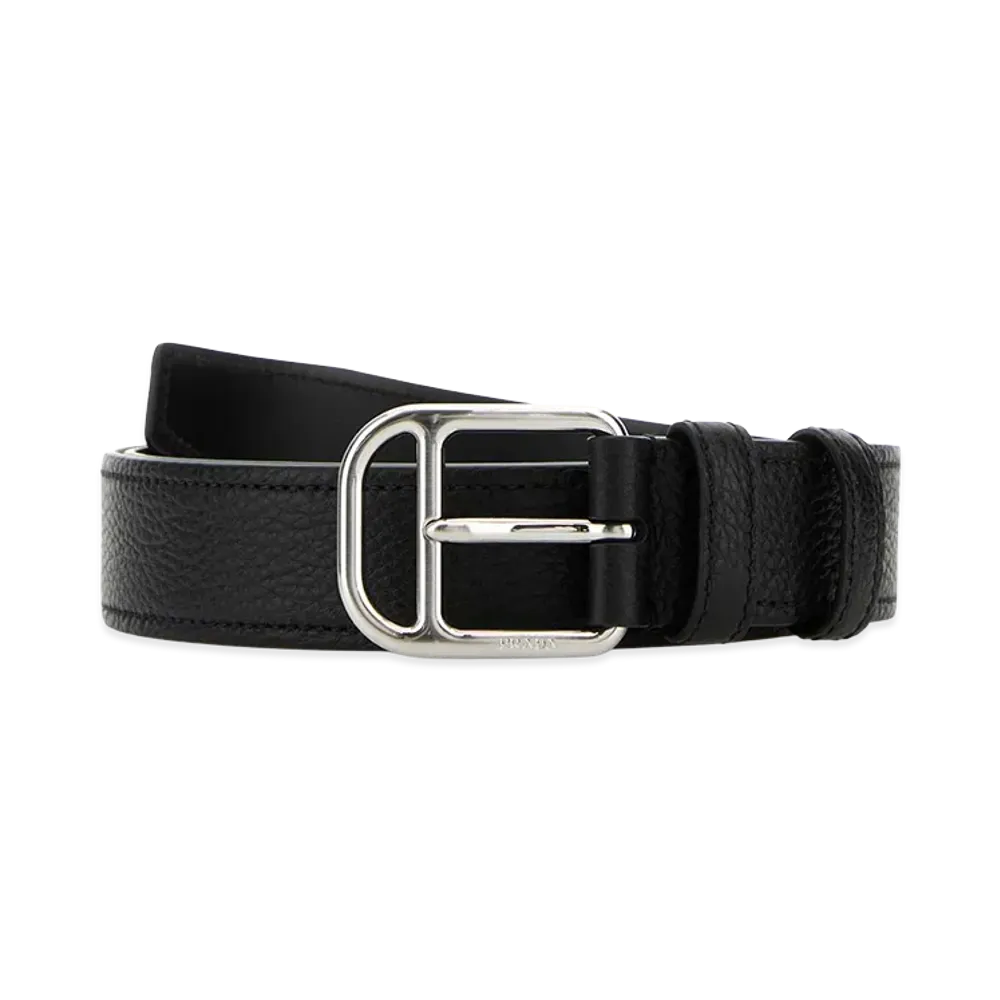 PRADA Leather Belt "Black"