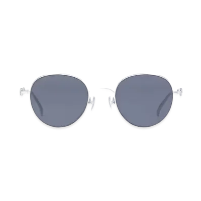 Louis Vuitton My LV Chain Small Round Sunglasses "Silver"