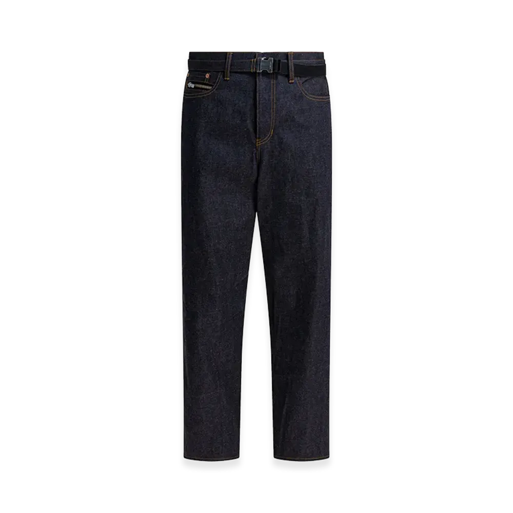 sacai Relaxed Fit Jeans "Blue"