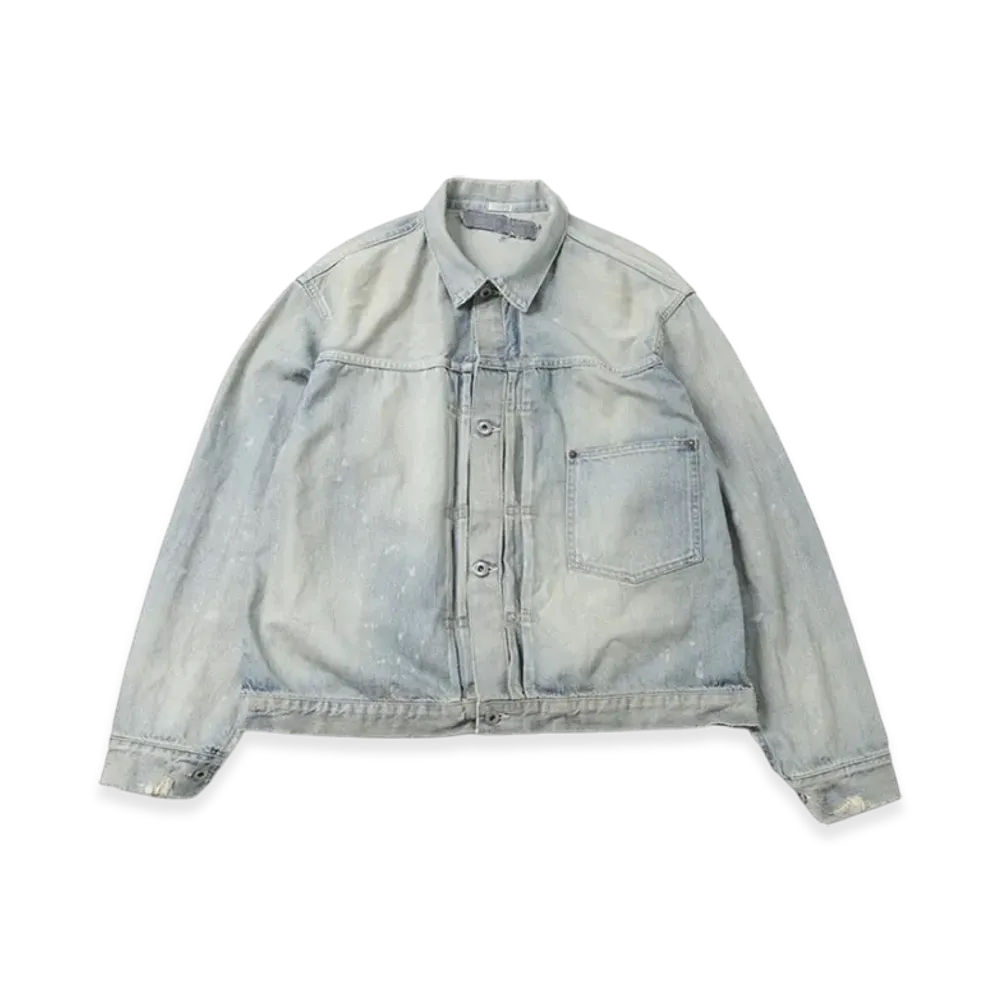 A.PRESSE 1st Type Denim Jacket "Bleach"