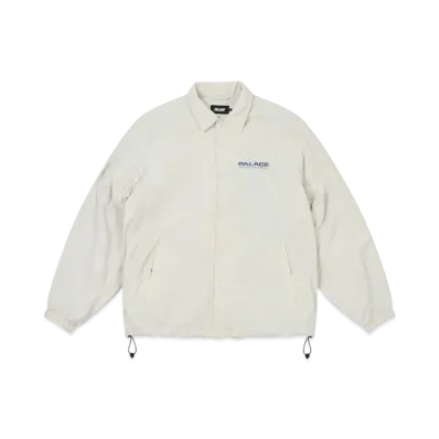 PALACE Fleece Lined Coach Jacket "Grey"
