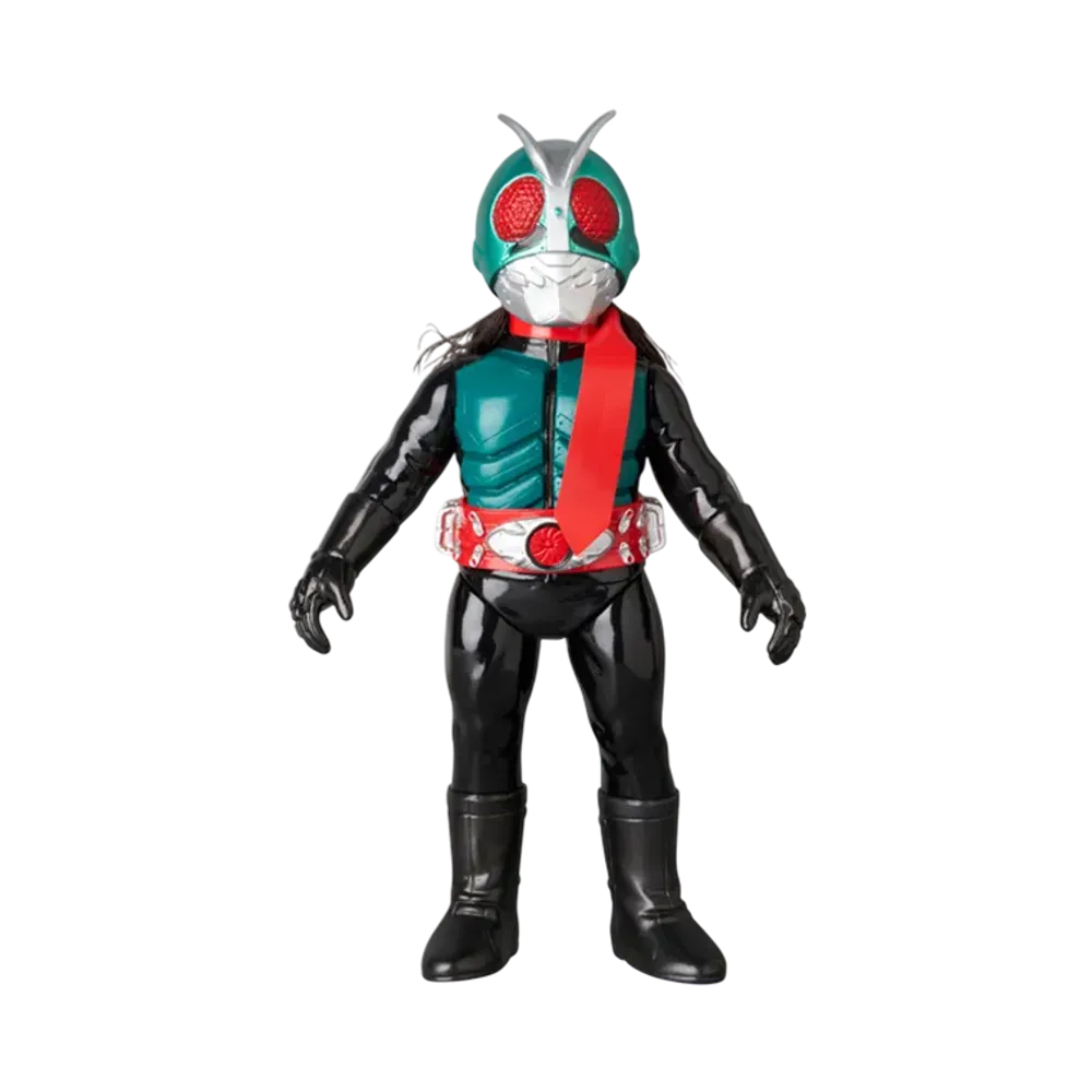 MEDICOM TOY / Megumi Kumanomori "Toei Retro Sofvi Collection" -Shin Masked Rider- Kamen Rider No. 2+1 (Shin Kamen Rider) (Long Hair Ver.)