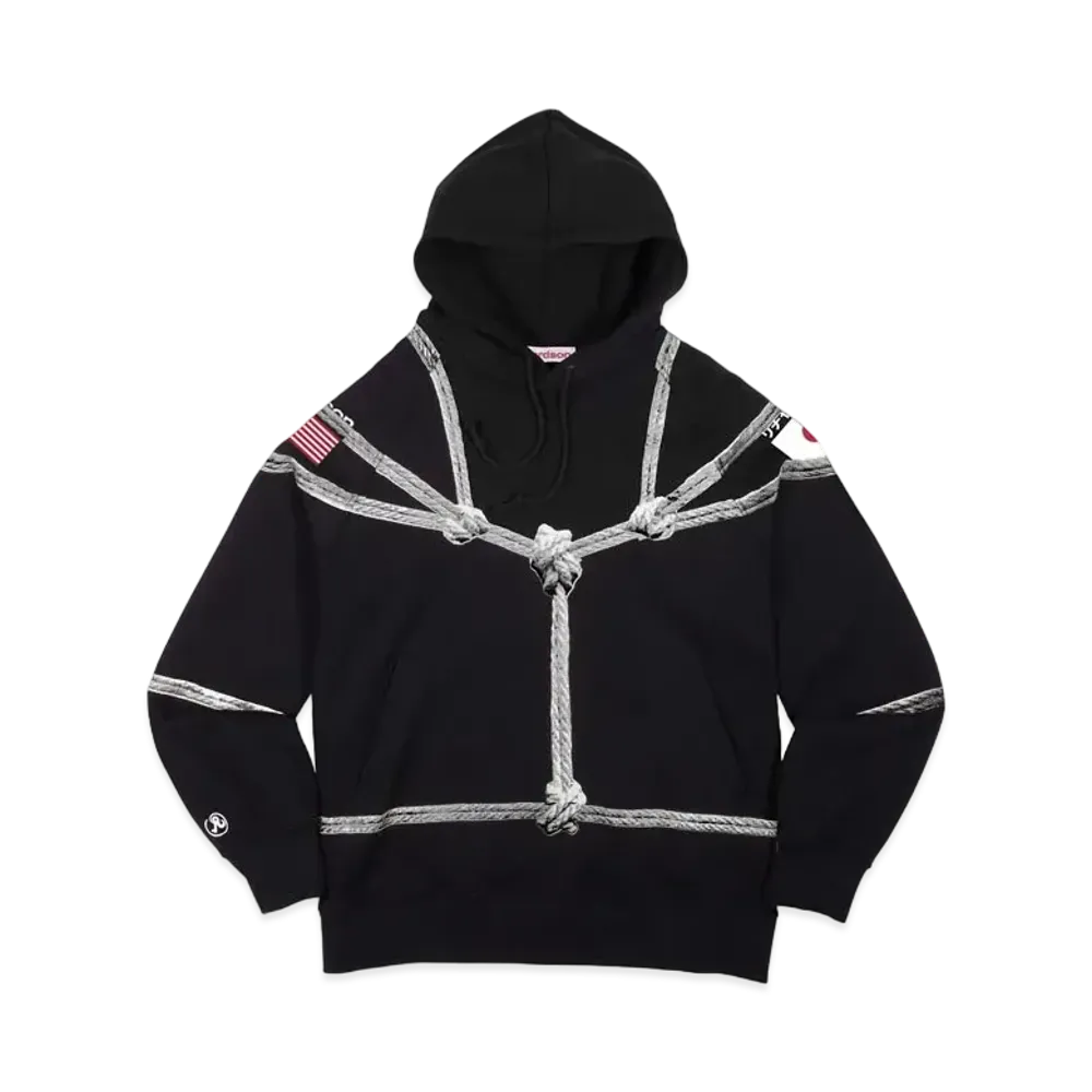 Richardson SHIBARI DROP SHOULDER HOODIE "Black"