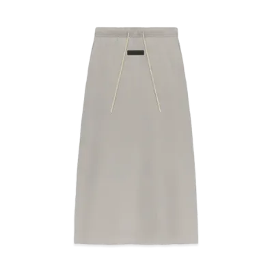 FEAR OF GOD ESSENTIALS Women's Jersey Skirt "Silver Cloud"