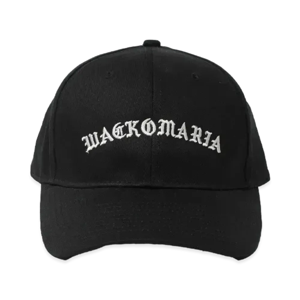 WACKO MARIA 6 Panel Cap "Black"