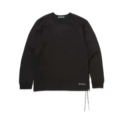 mastermind JAPAN Circle Logo LS Tee "Black"