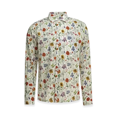 JUNYA WATANABE Casual Floral Shirt "White"
