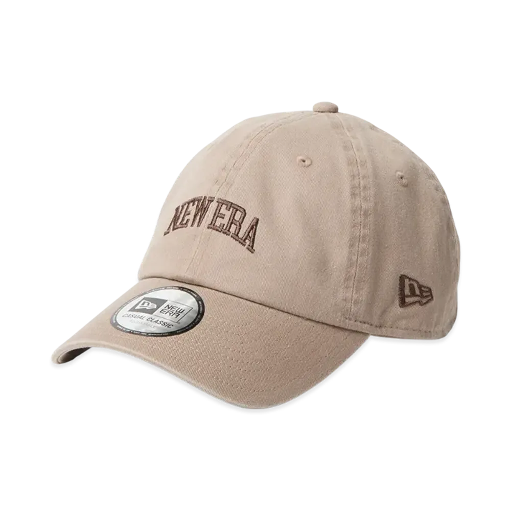 New Era Casual Classic College Logo College Logo "Ash Brown"