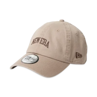 New Era Casual Classic College Logo College Logo "Ash Brown"