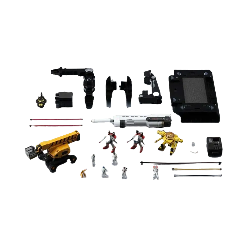 BANDAI "METAL STRUCTURE KAITAI-SHOU-KI" -Mobile Suit Gundam: Char's Counterattack- RX-93 vGUNDAM OPTION PARTS RONDO BELL ENGINEERS