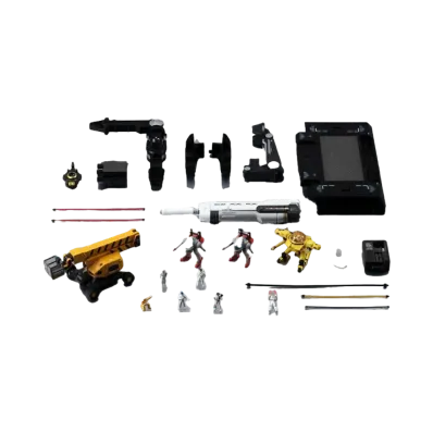 BANDAI "METAL STRUCTURE KAITAI-SHOU-KI" -Mobile Suit Gundam: Char's Counterattack- RX-93 vGUNDAM OPTION PARTS RONDO BELL ENGINEERS
