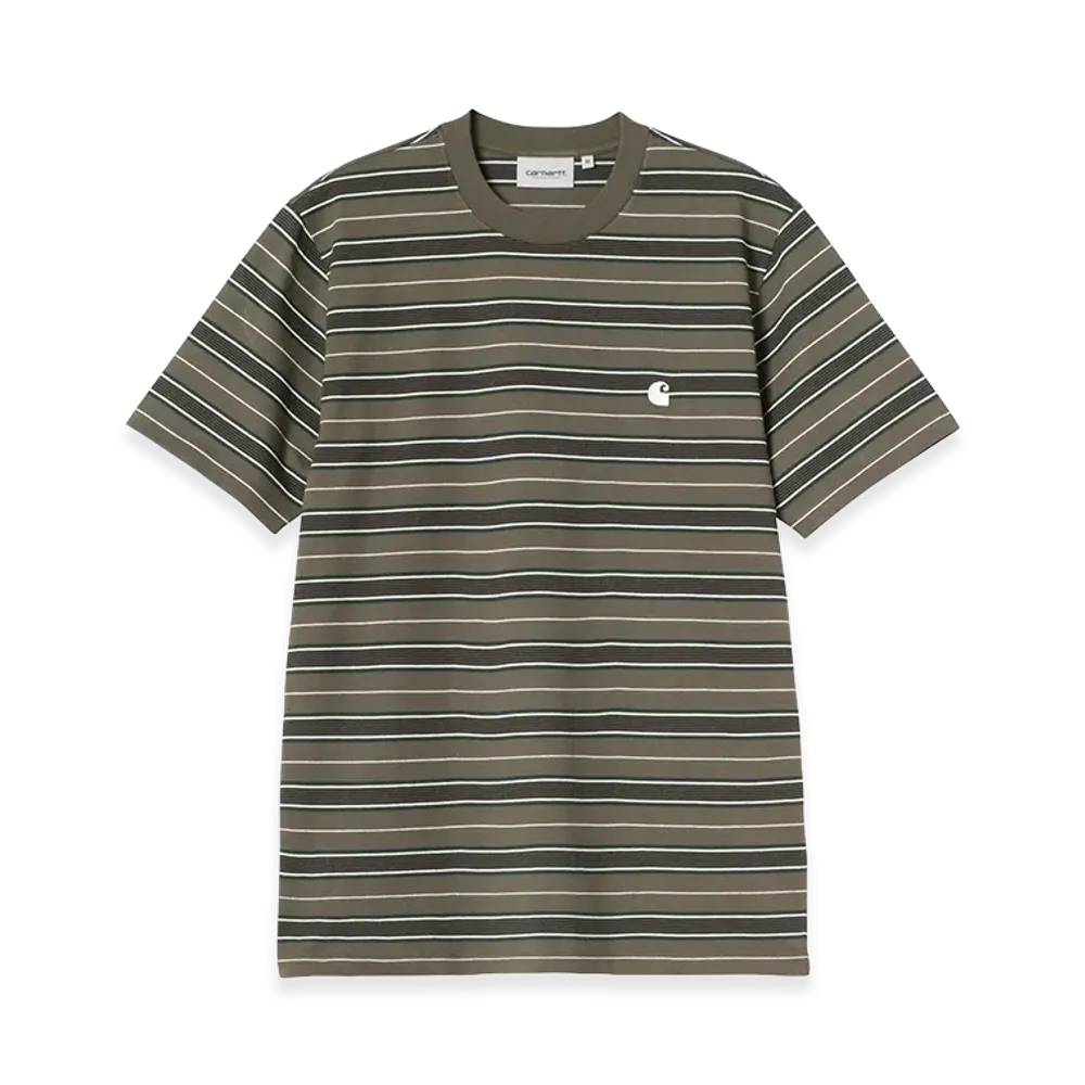 Carhartt WIP S/S Bronson T-Shirt "Bronson Stripe/Cypress"