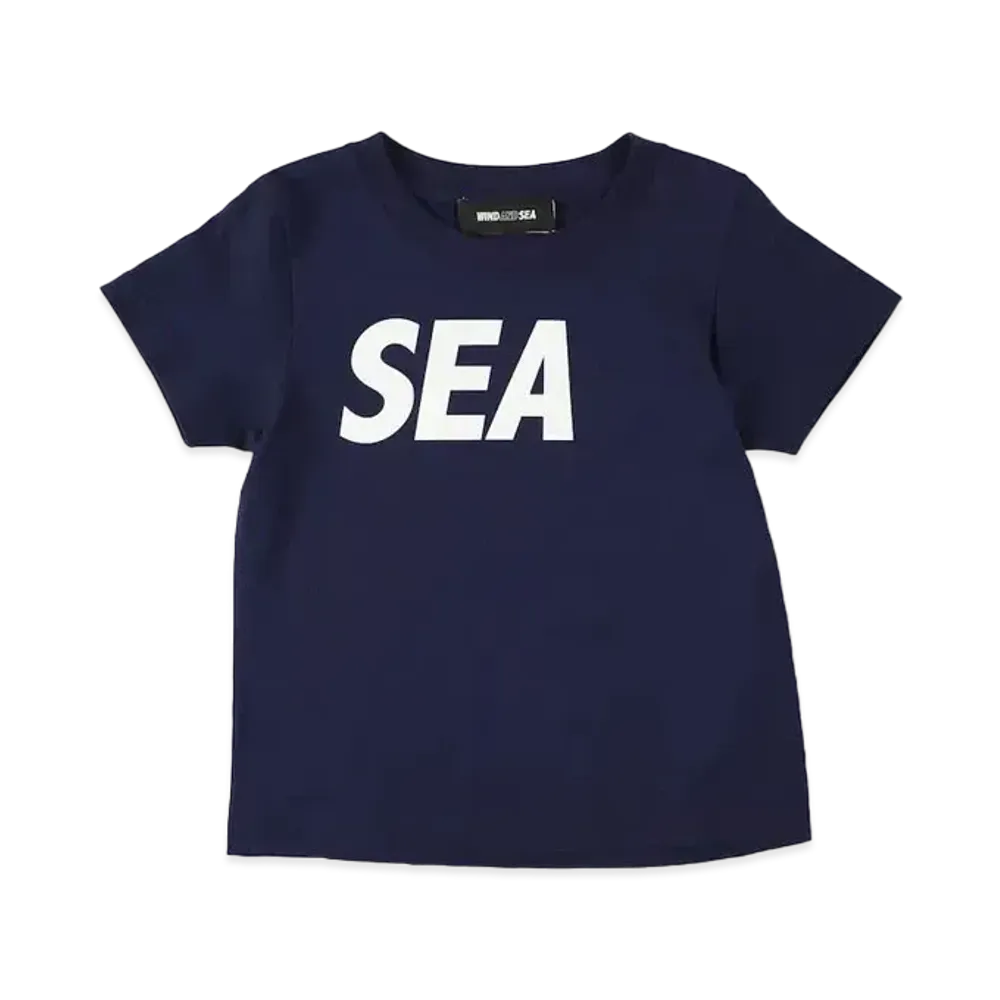 WIND AND SEA TOKYO Sea (OCS) Cotton S/S Tee (Child) "Navy"