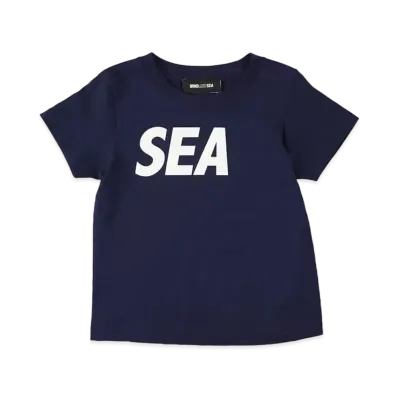 WIND AND SEA TOKYO Sea (OCS) Cotton S/S Tee (Child) "Navy"