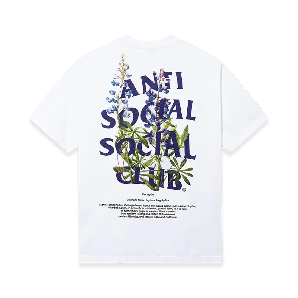 ANTI SOCIAL SOCIAL CLUB Lupine Premium Tee "White"