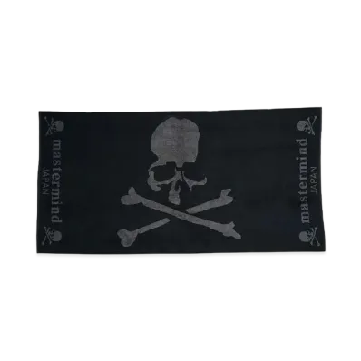 MASTERMIND JAPAN-JAPAN BEACH TOWEL "BLACK"