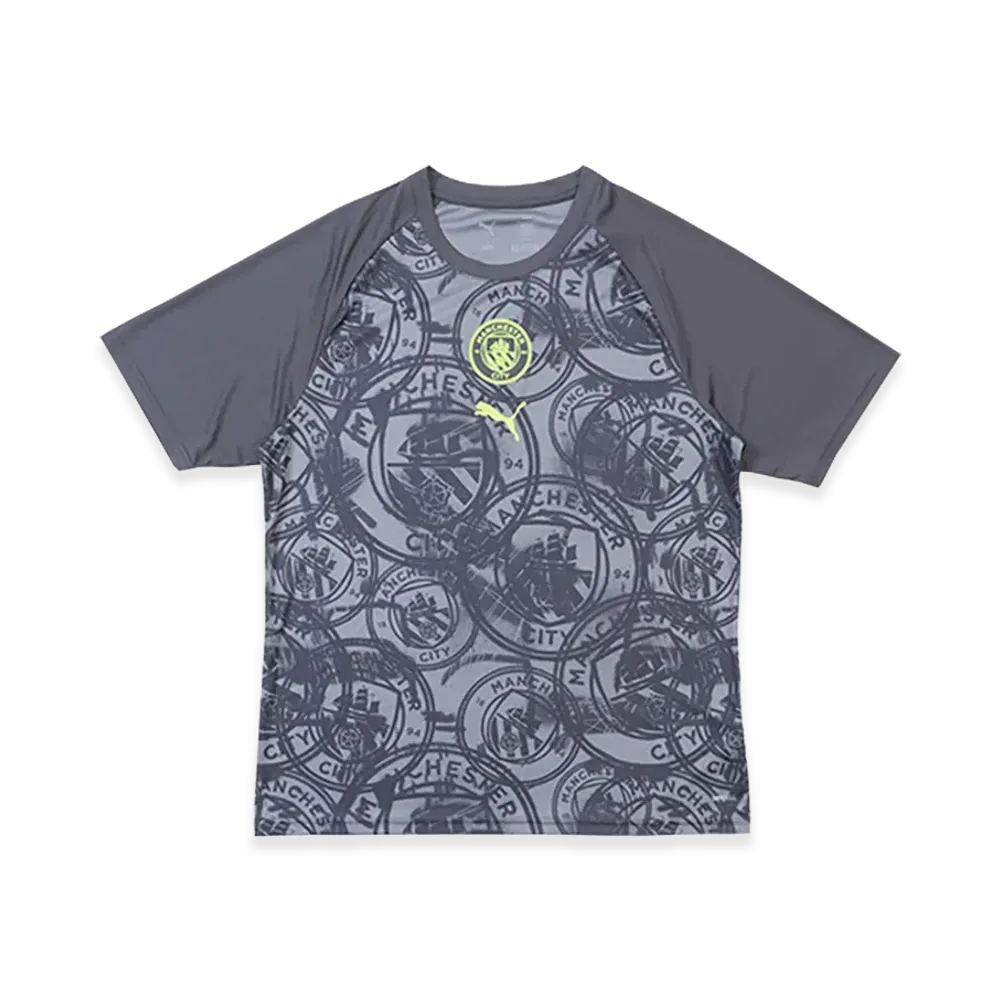 PUMA 25-26 Manchester City Prematch Shirt "Galactic Gray"