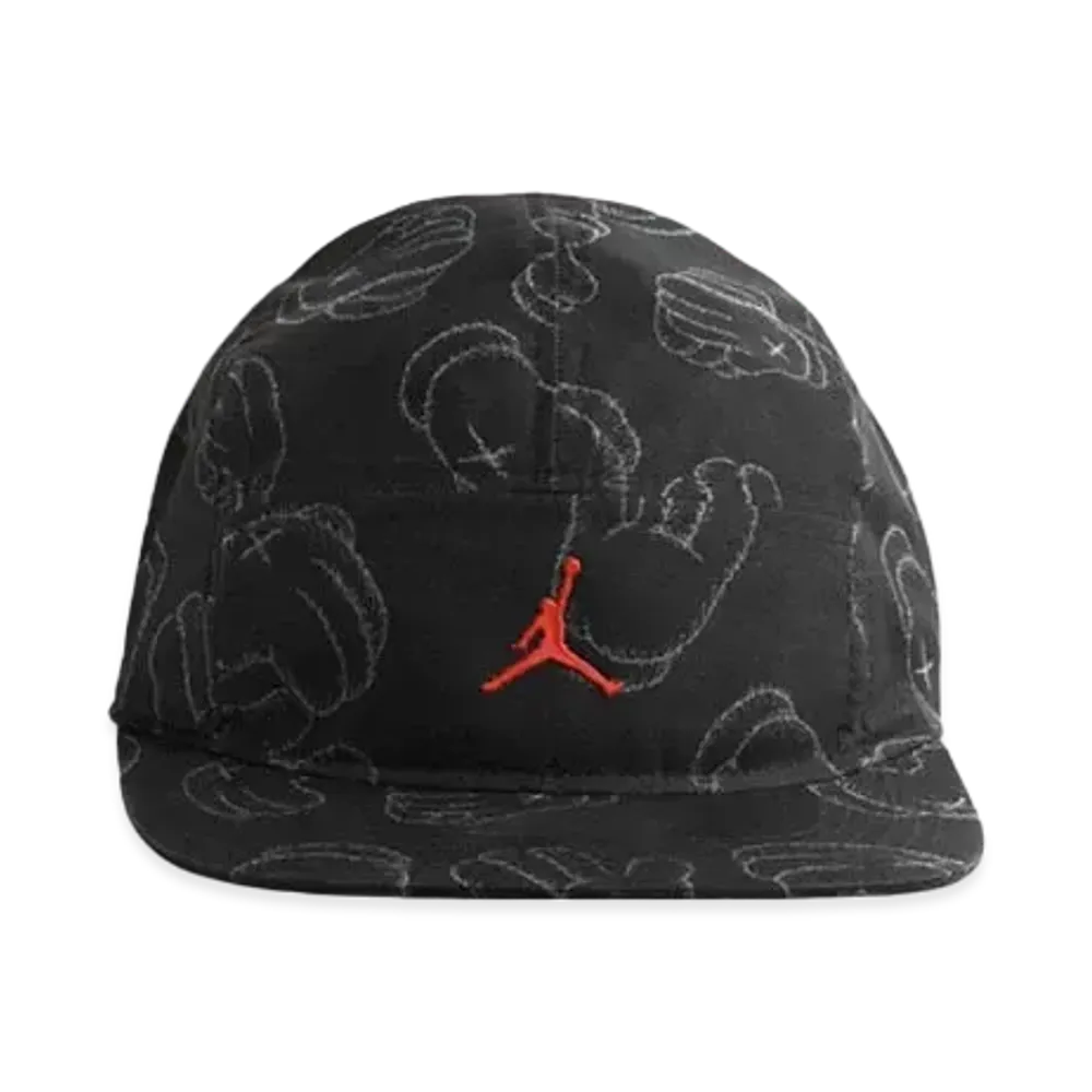 Air Jordan x KAWS 5-Panel Cap "Black"
