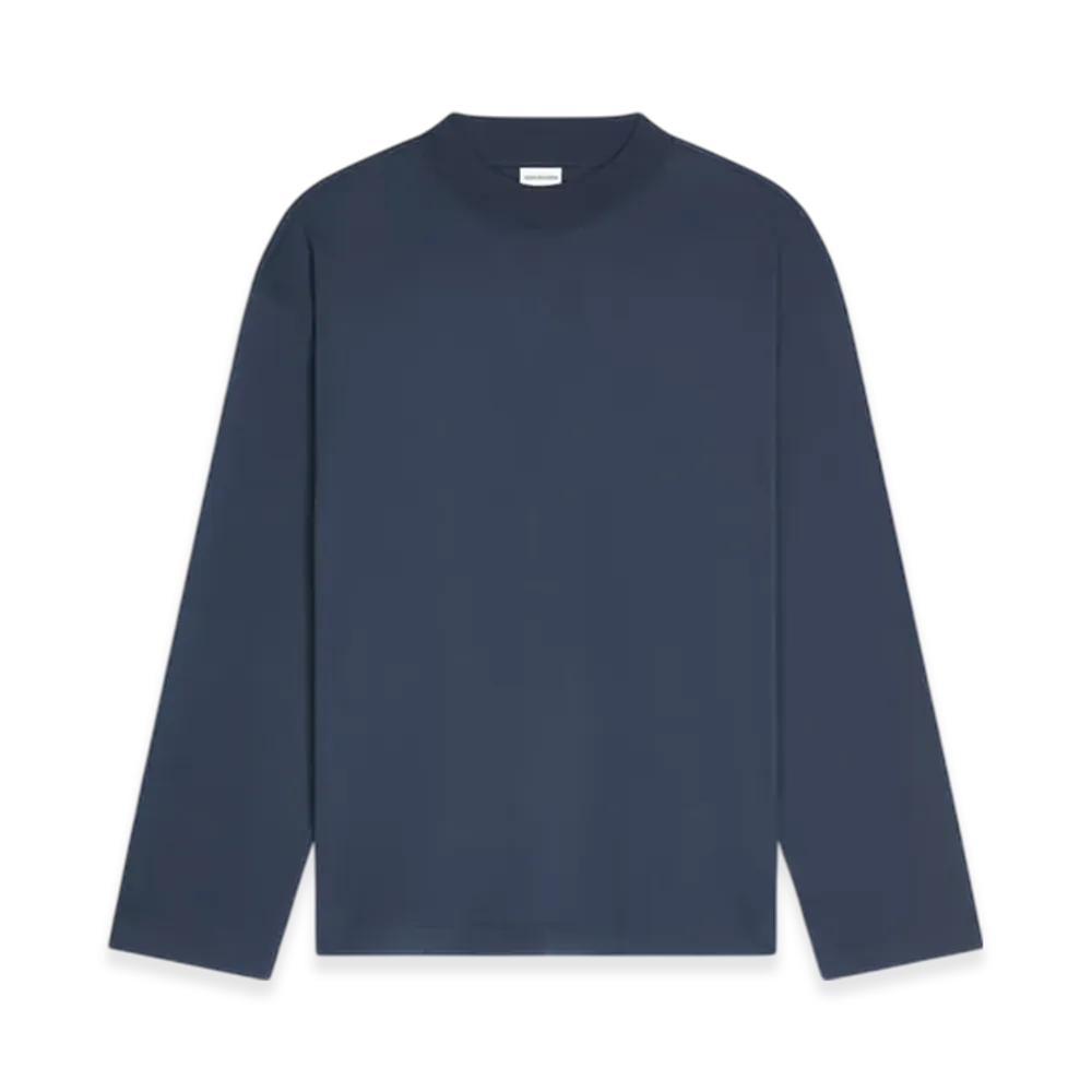 DRIES VAN NOTEN Long Sleeve Tee "Navy"