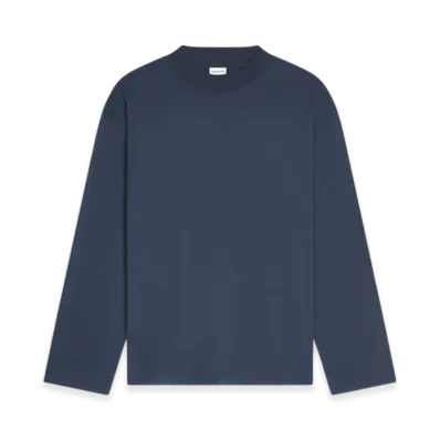 DRIES VAN NOTEN Long Sleeve Tee "Navy"