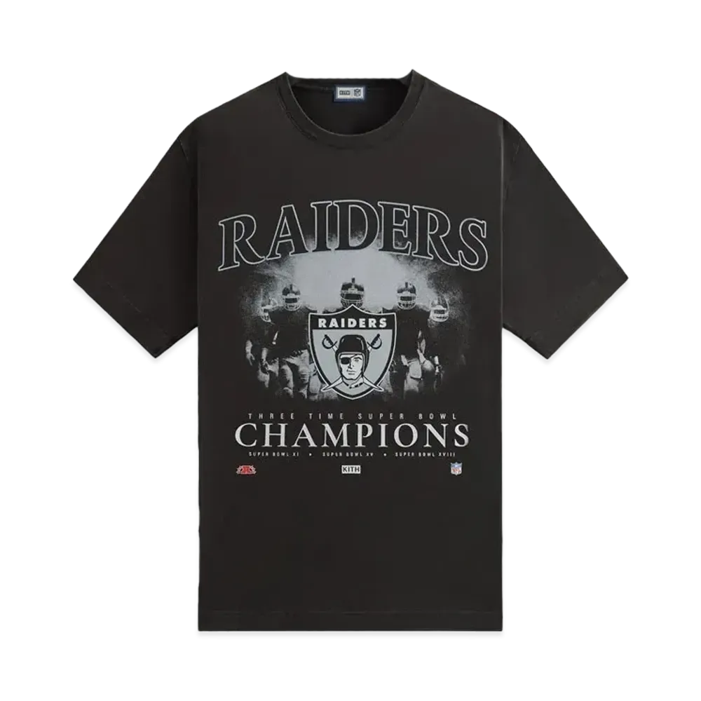 Kith & '47 For The NFL: Raiders Vintage Tee "Black"