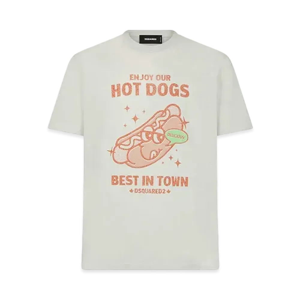 Dsquared2 Hot Dogs Regular Fit T-Shirt "Mint"