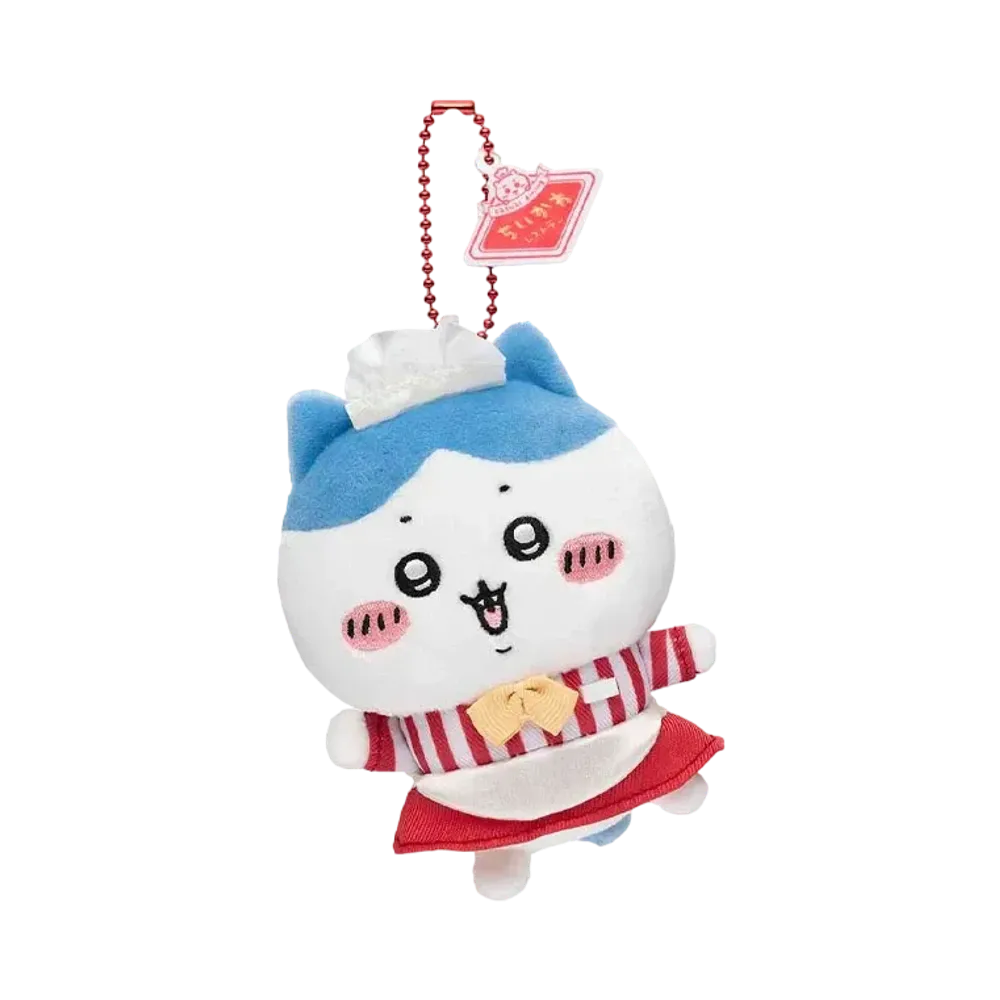 Gray Parka Service -Chikawa- Chikakawachi Ikawa Restaurant Hall Mascot (Hachiware)