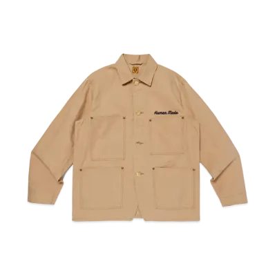 HUMAN MADE Washed Duck Coverall Jacket "Beige"