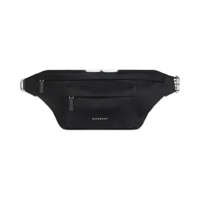 GIVENCHY Essentiel U Bum Bag With Tag Effect 4G Print "Black"