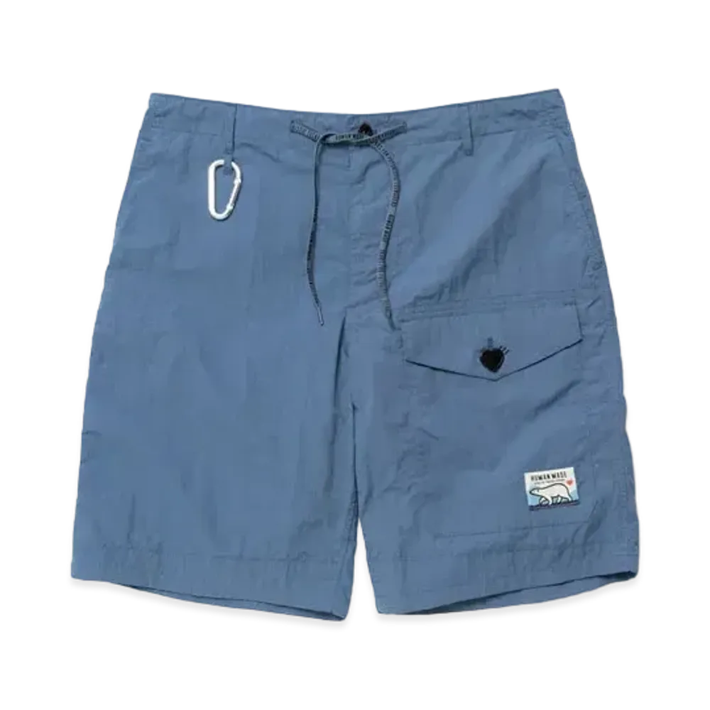 HUMAN MADE NYLON MILITARY SHORTS "Blue"