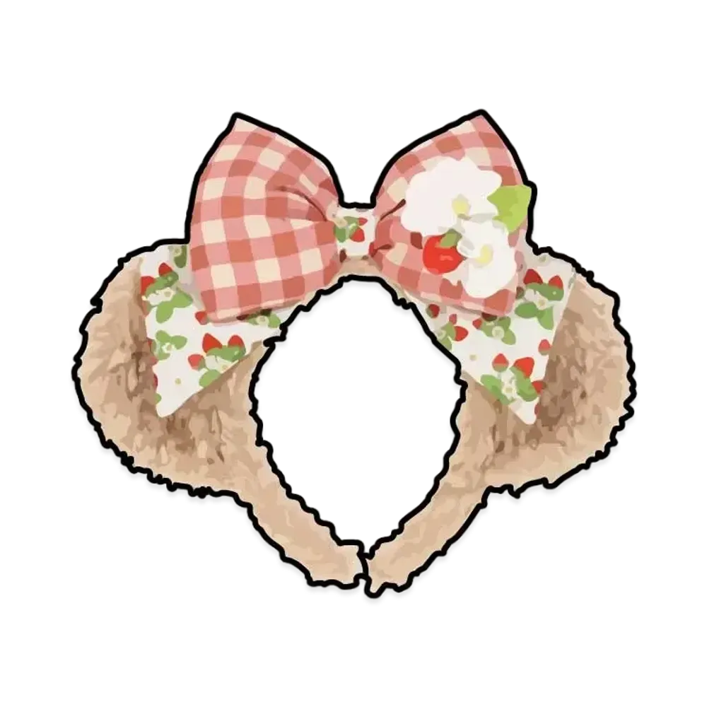 Disney Heartfelt Strawberry Gift Headband "Multi"
